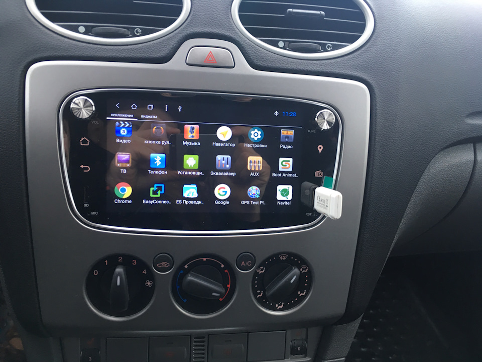 Магнитола с Ali — Ford Focus II Sedan, 1,6 л, 2010 года | автозвук | DRIVE2