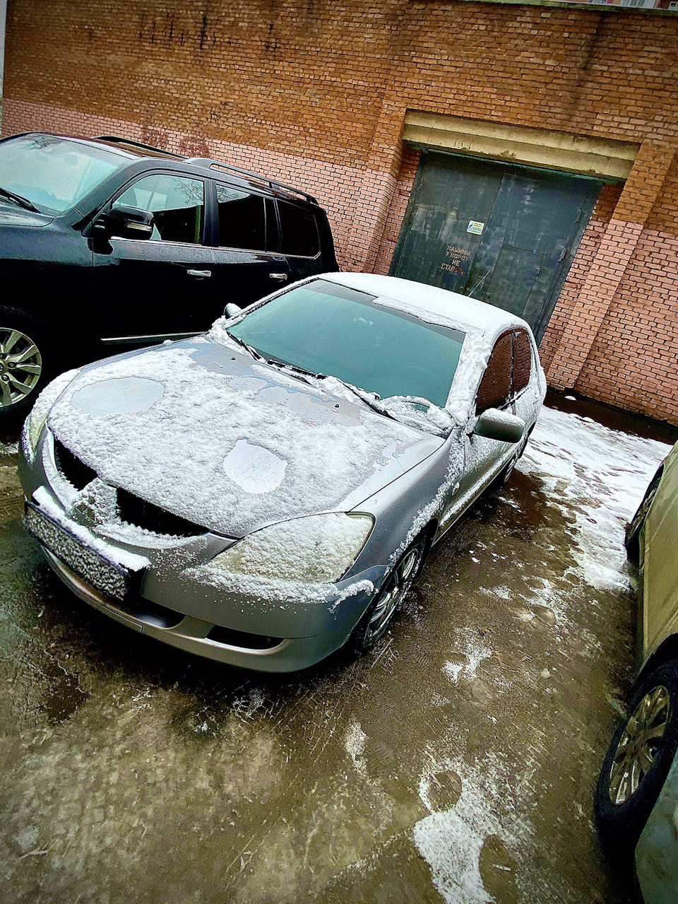 Парковочные экраны в домашних условиях(быстро съемная тонировка) —  Mitsubishi Lancer IX, 1,6 л, 2005 года | нарушение ПДД | DRIVE2