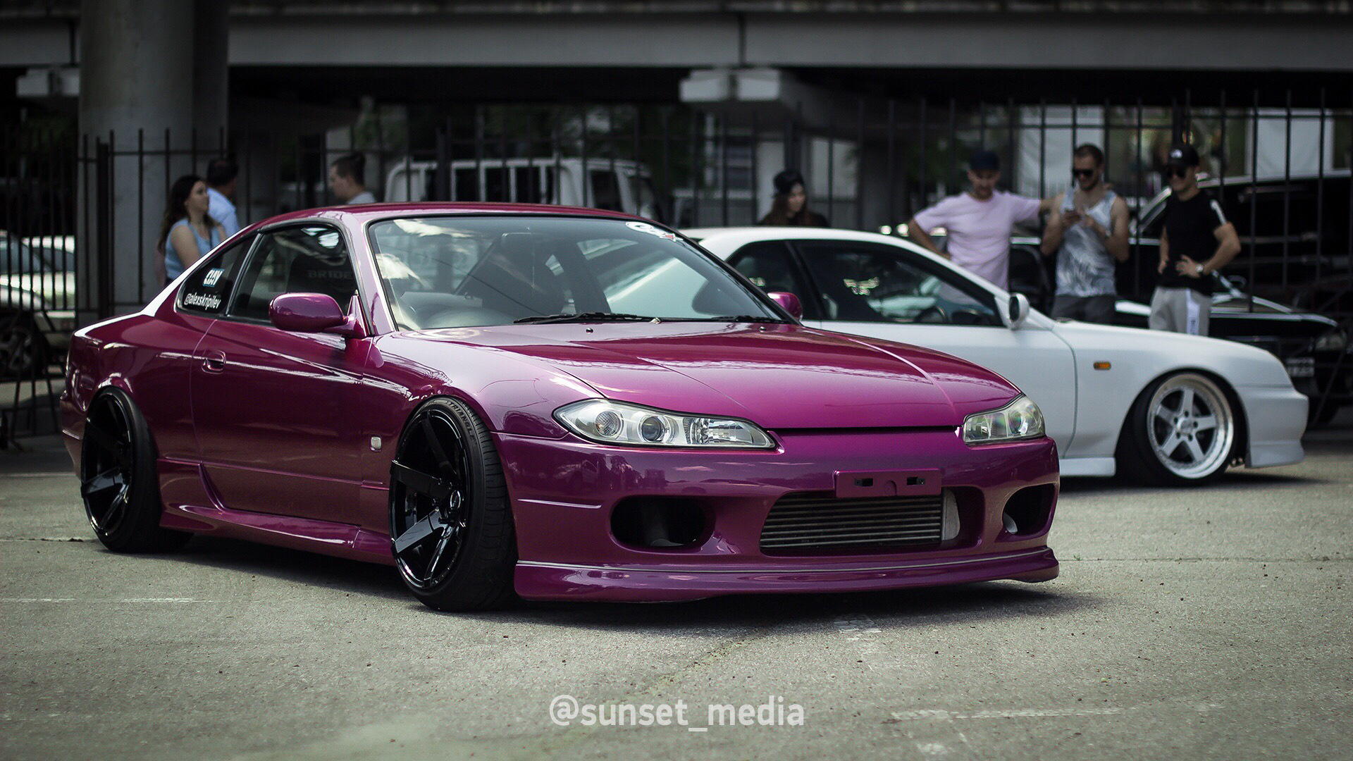 Nissan Silvia s13 stance Police