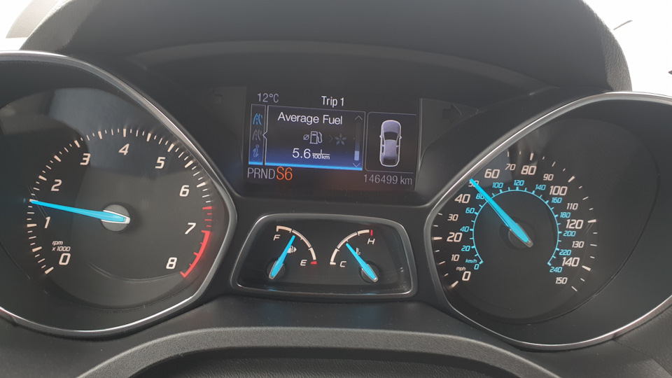 Расход на трассе — Ford Escape (3G), 1,6 л, 2013 года | наблюдение | DRIVE2