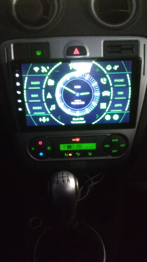 Главный экран Jansun V1 — Mitsubishi Pajero Sport (2G)