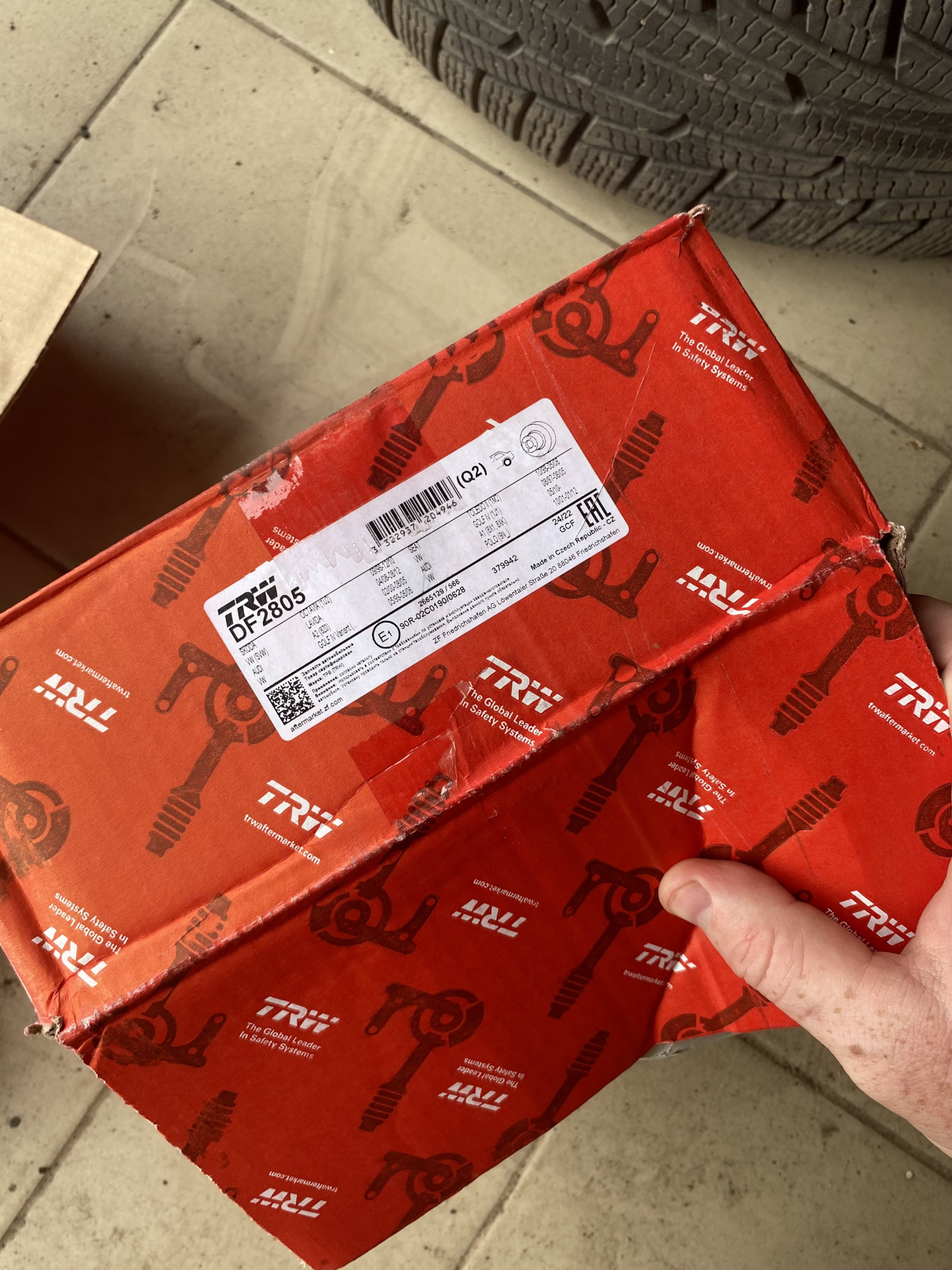 Замена тормозов вкруг — Volkswagen Polo Sedan, 1,6 л, 2017 года ...