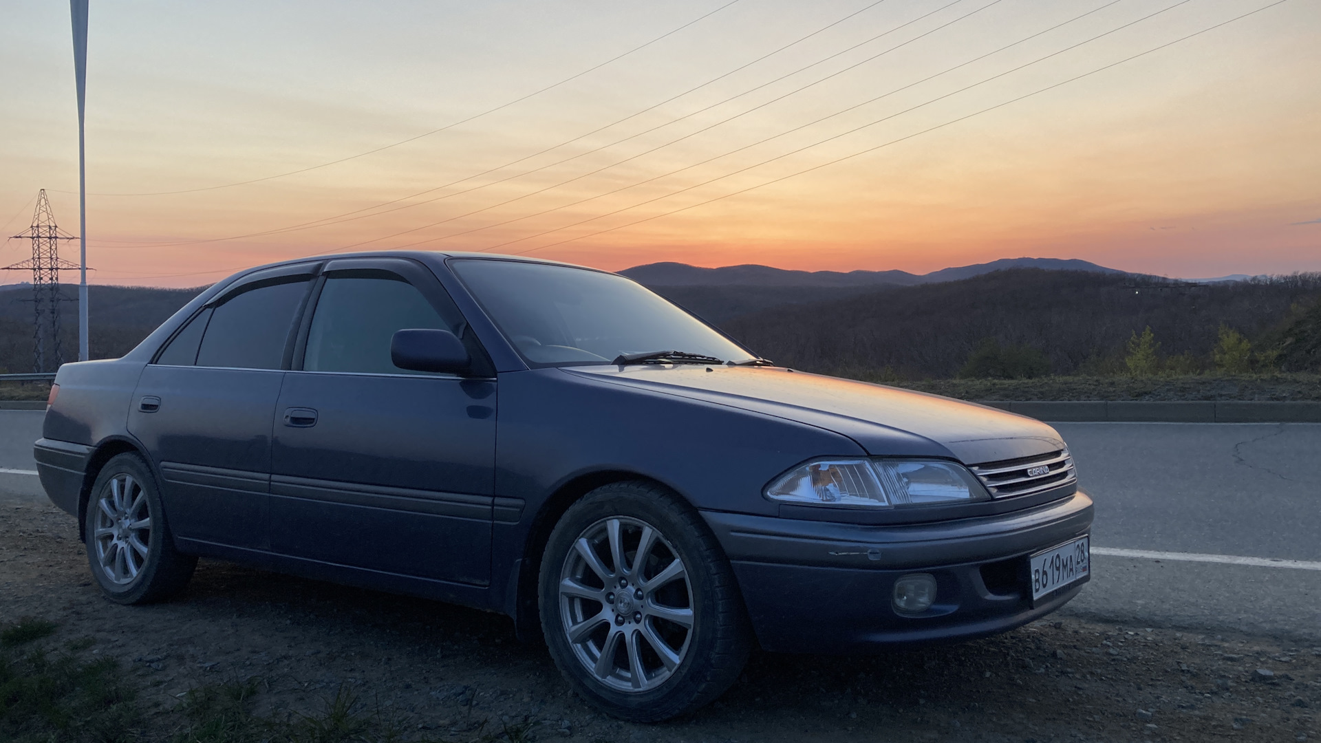 Toyota Carina (7G) 1.8 бензиновый 1997 | «Лаванда» на DRIVE2