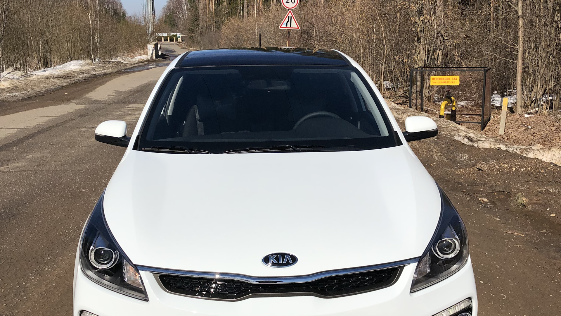 KIA Rio (4G) 1.6 бензиновый 2018 | Черно белая акула на DRIVE2