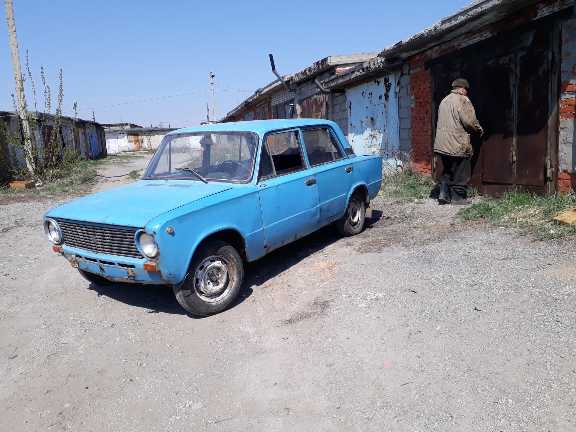 В новом гараже — Lada 2101, 1,3 л, 1978 года | другое | DRIVE2