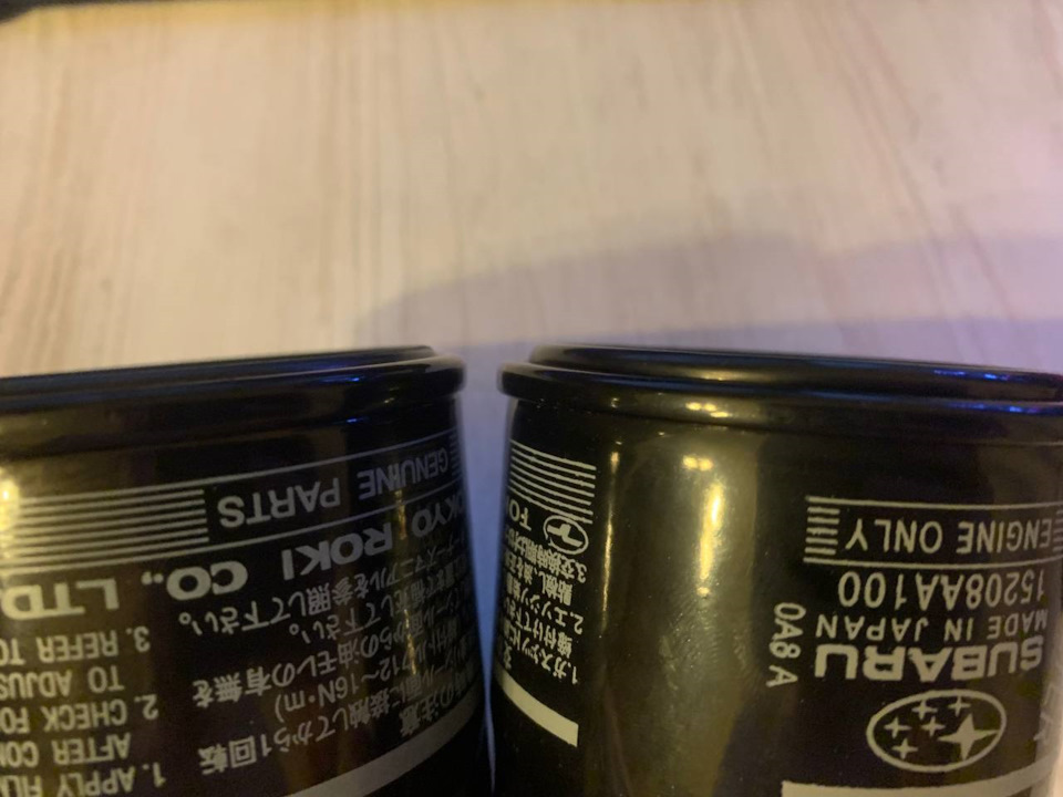 23#. Как отличить поддельный масляный фильтр 15208-AA100. — Subaru ...