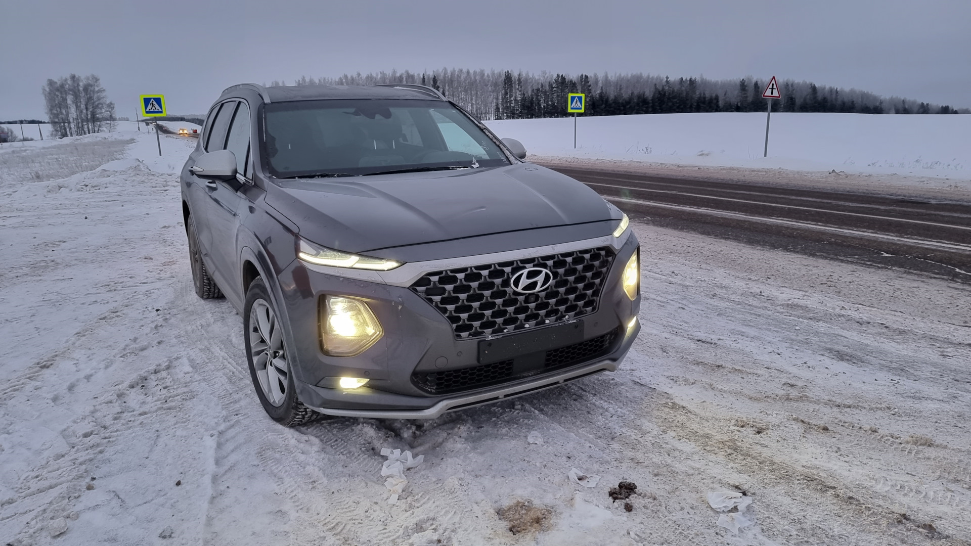 Hyundai Santa Fe (4G) 2.2 дизельный 2018 | 2.2 AWD INSPIRATION на DRIVE2