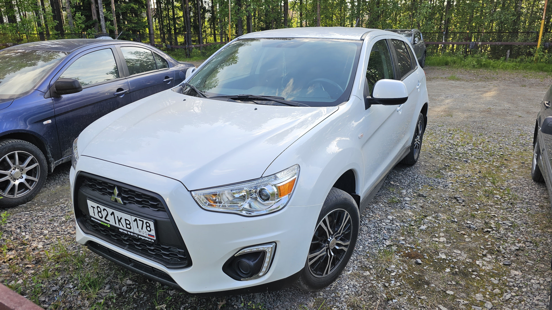 Mitsubishi ASX 1.6 бензиновый 2014 | Снежный Мицу на DRIVE2