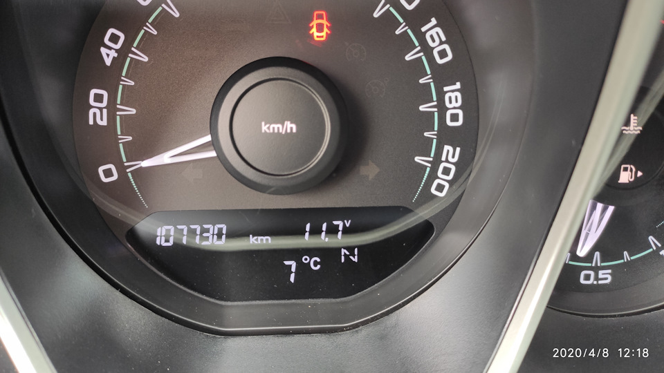 Photo from the logbook Lada Vesta (1G)