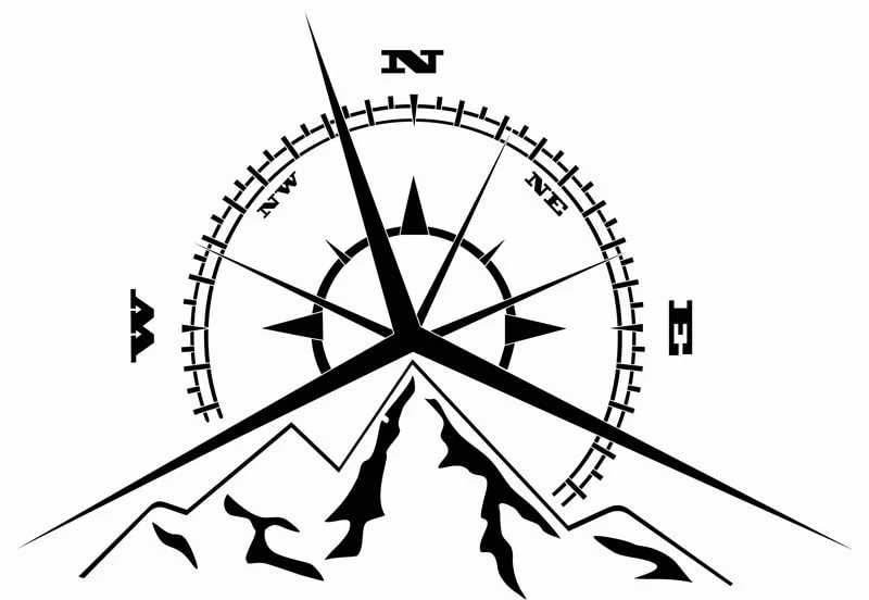 Компас контур. Логотип в виде компаса. Стилизованный компас. Компас на карте стилизация. Наклейка компас.