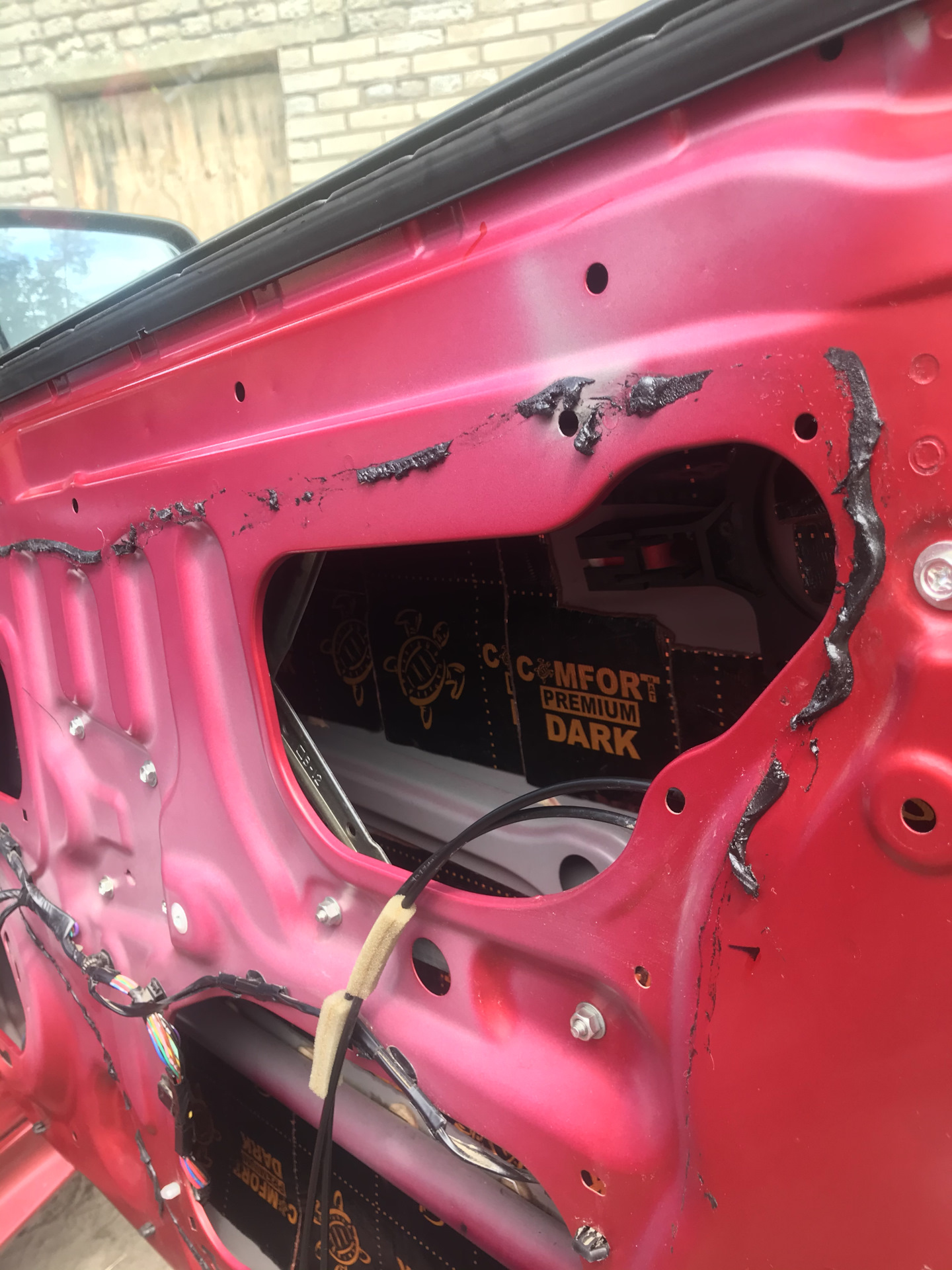 Шумоизоляция — Mitsubishi Lancer Sportback, 1,8 л, 2008 года своими