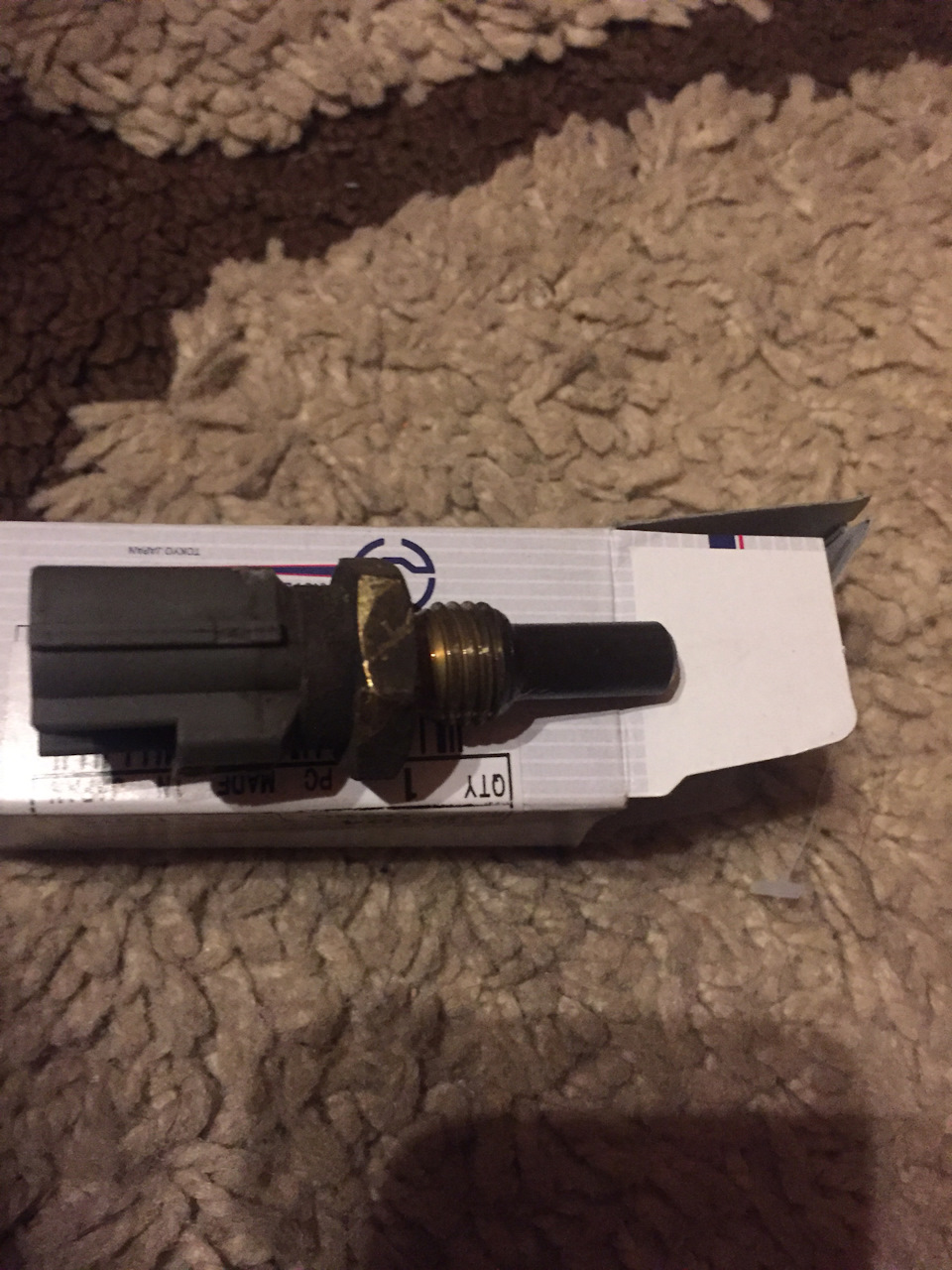 На что влияет датчик температуры охлаждающей жидкости тойота