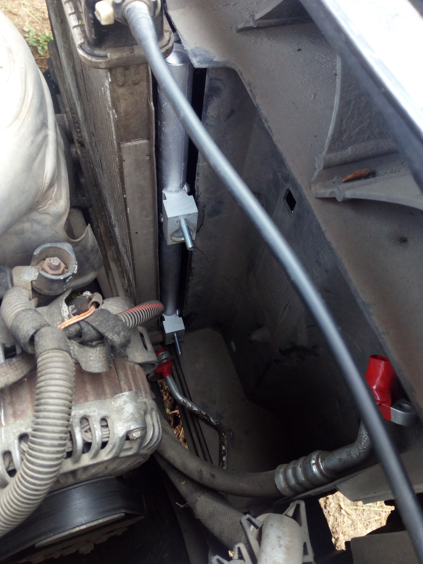 Радиатор кондиционера Пежо 307. — Peugeot 307, 1,6 л, 2005 года ...
