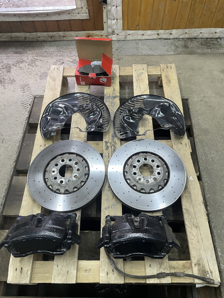 Тормоза 356/34mm TiguanR/Golf8R/ArteonR на Volkswagen Arteon ...