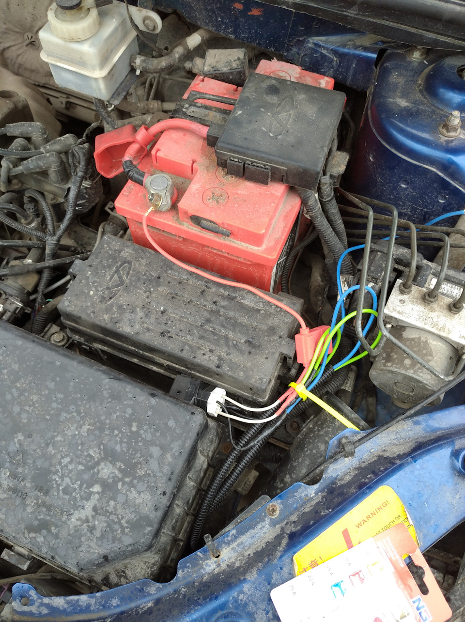 Пневмосигнал — Chery M11, 1,6 л, 2010 года | своими руками | DRIVE2