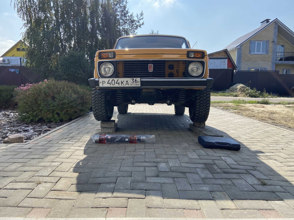 Кардан Tirsan и СиМ на ниву. — Lada 4x4 3D, 1,6 л, 1984 года | своими ...