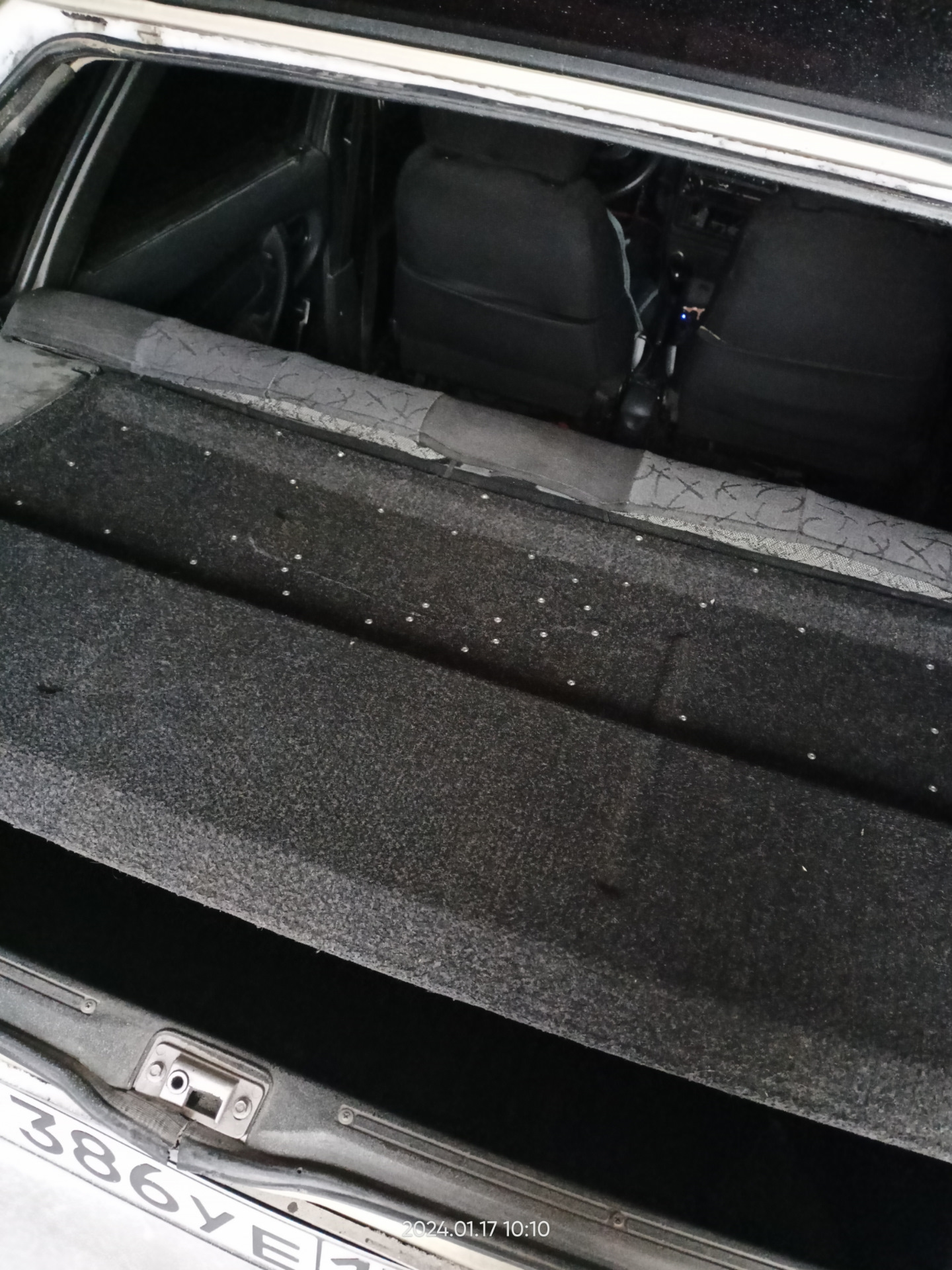 Я — швеяка! Делаю коврик на полку ВАЗ 2114. Ковровая эпопея. — Lada ...