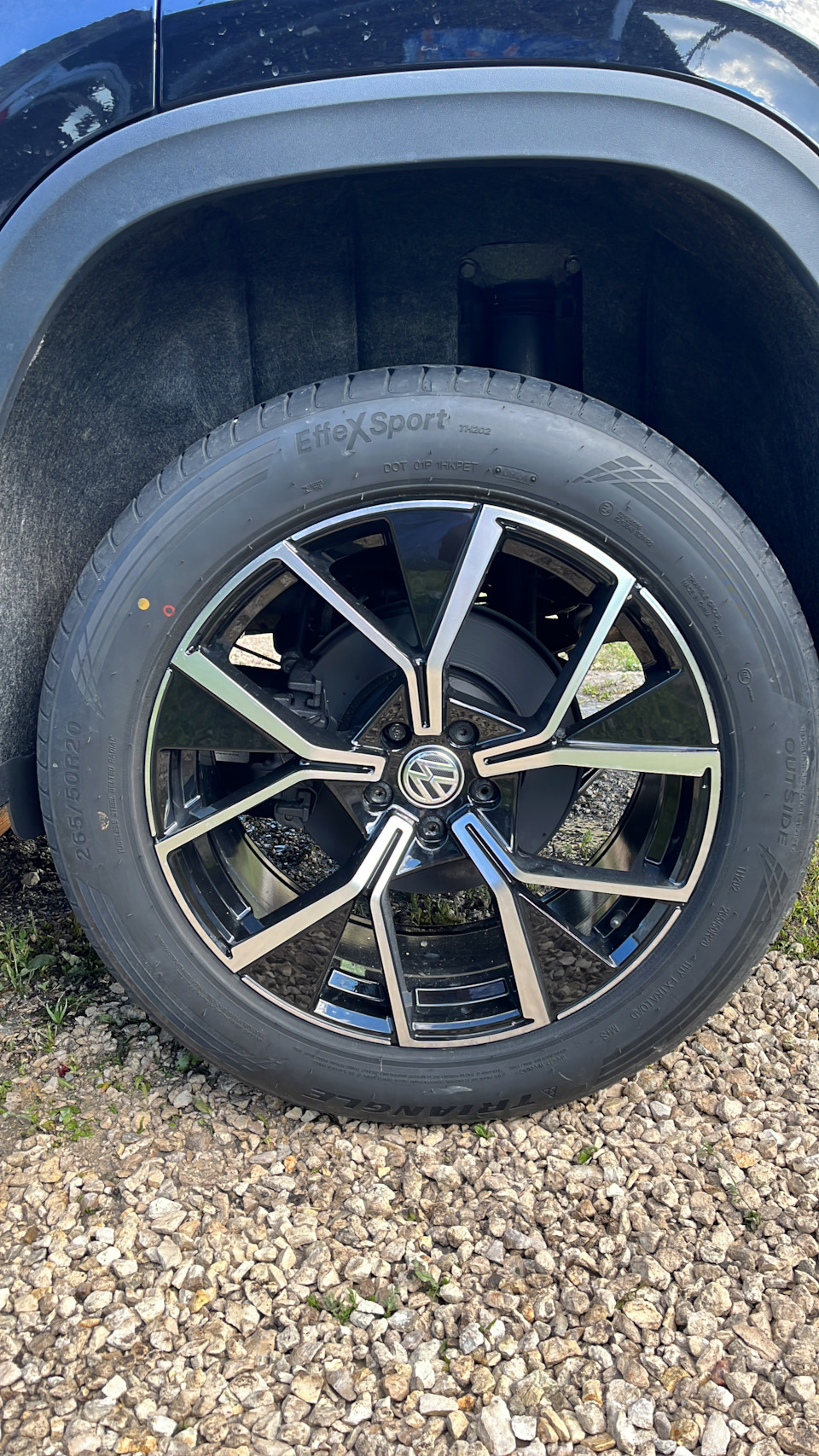 Результат зад — Volkswagen Teramont