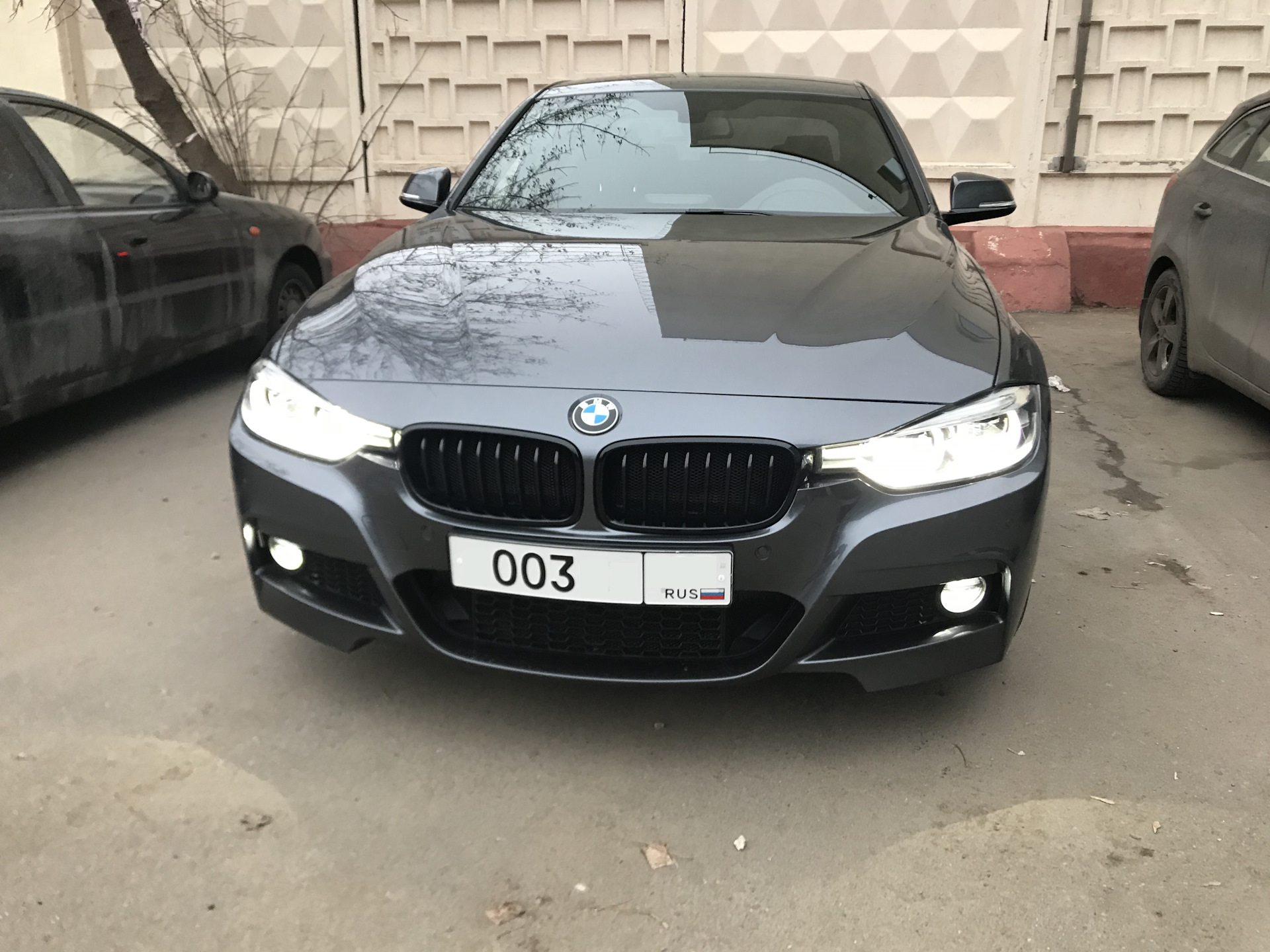 черные ноздри bmw f30