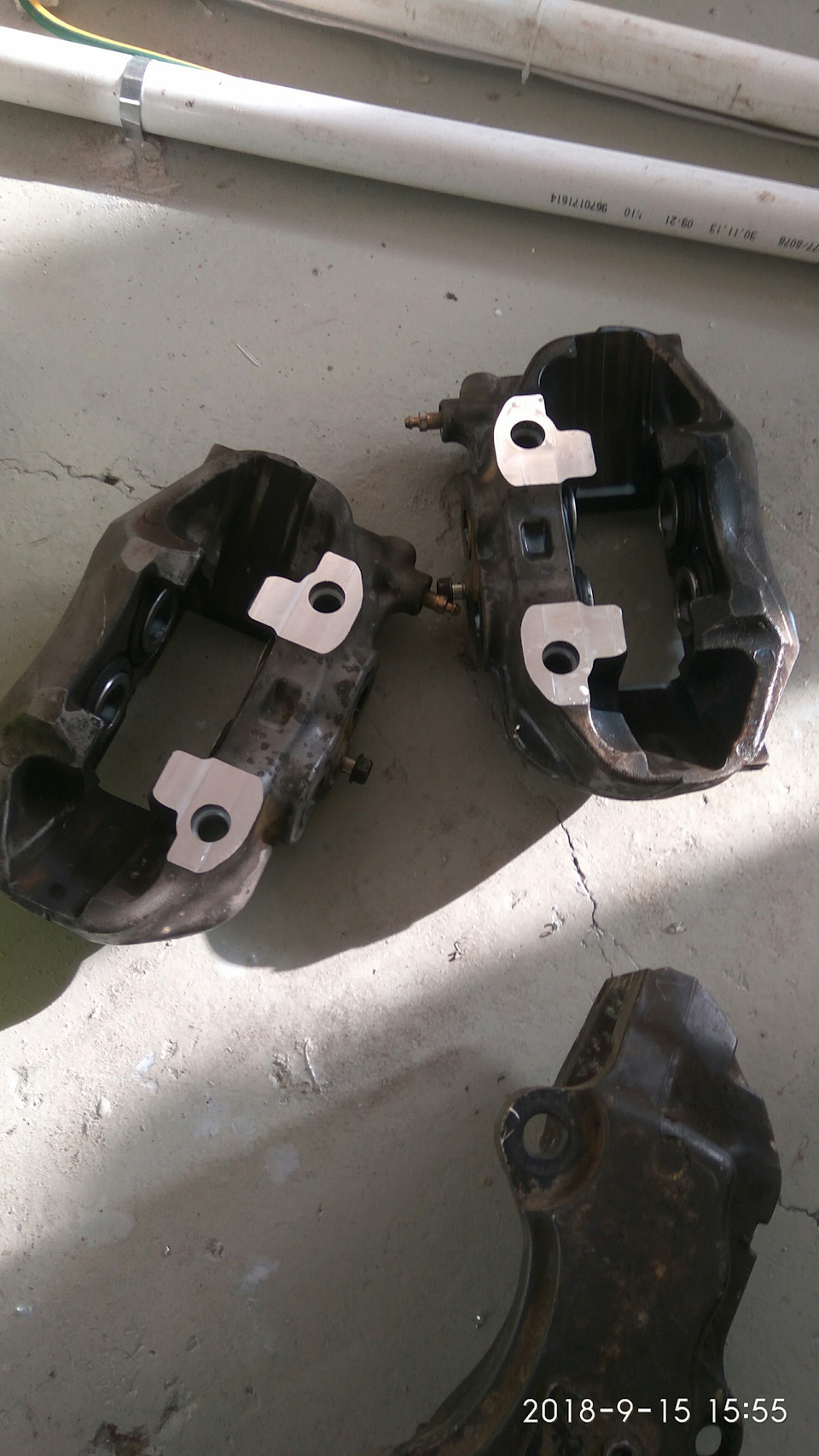 Немного тормозов. Переделка суппортов 6пот от туарега в радиалки — DRIVE2