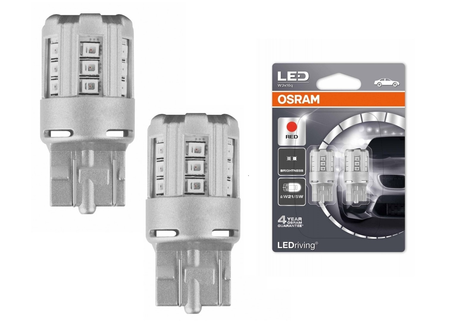 R 3 16 w. Лампа светодиодная w21/5w led 12v-21/5w. W16w led Philips Red. Osram w21w led. Лампа w21w 12v-21w (w3x16d) Original line 7505.