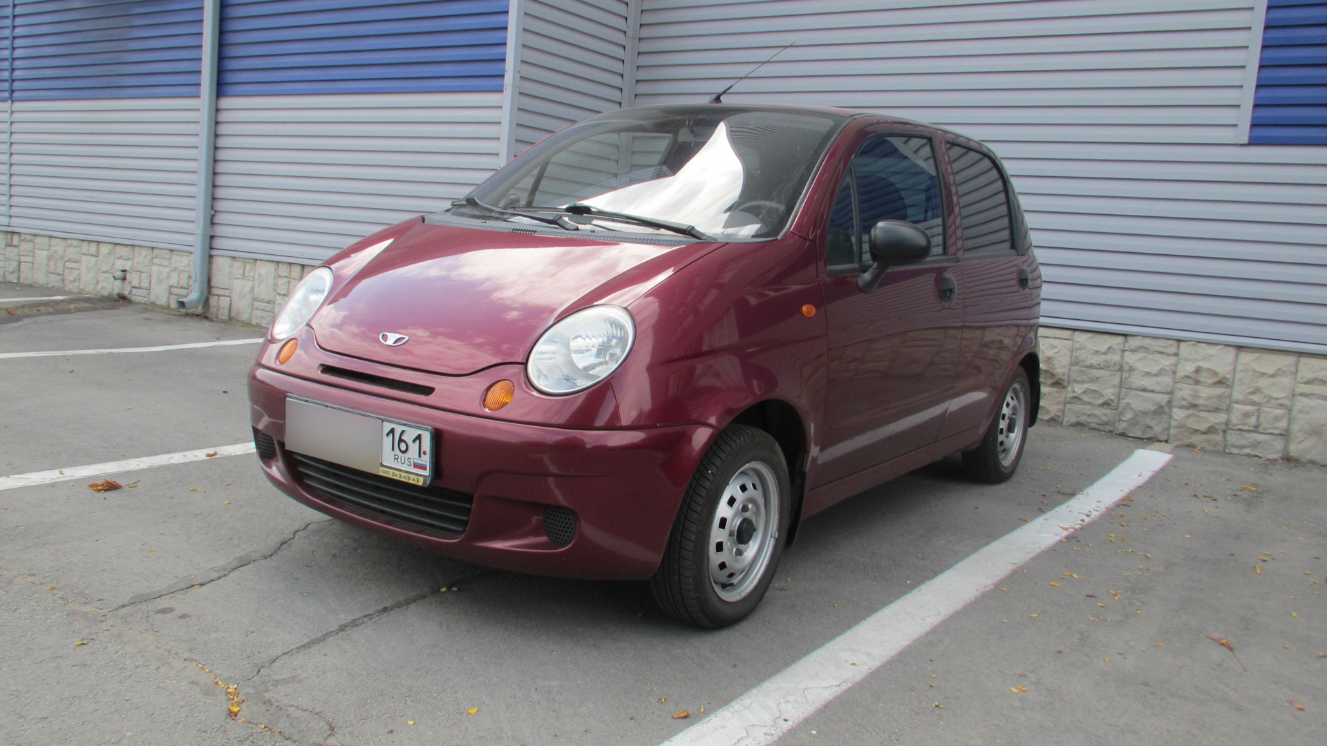 Daewoo Matiz (M100, M150) 0.8 бензиновый 2004 | Спелая вишня на DRIVE2