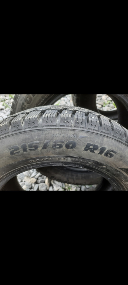 Шины зимние шипованные Pirelli 215/60 R16. Б/у | 21 000 ₽ в городе ...