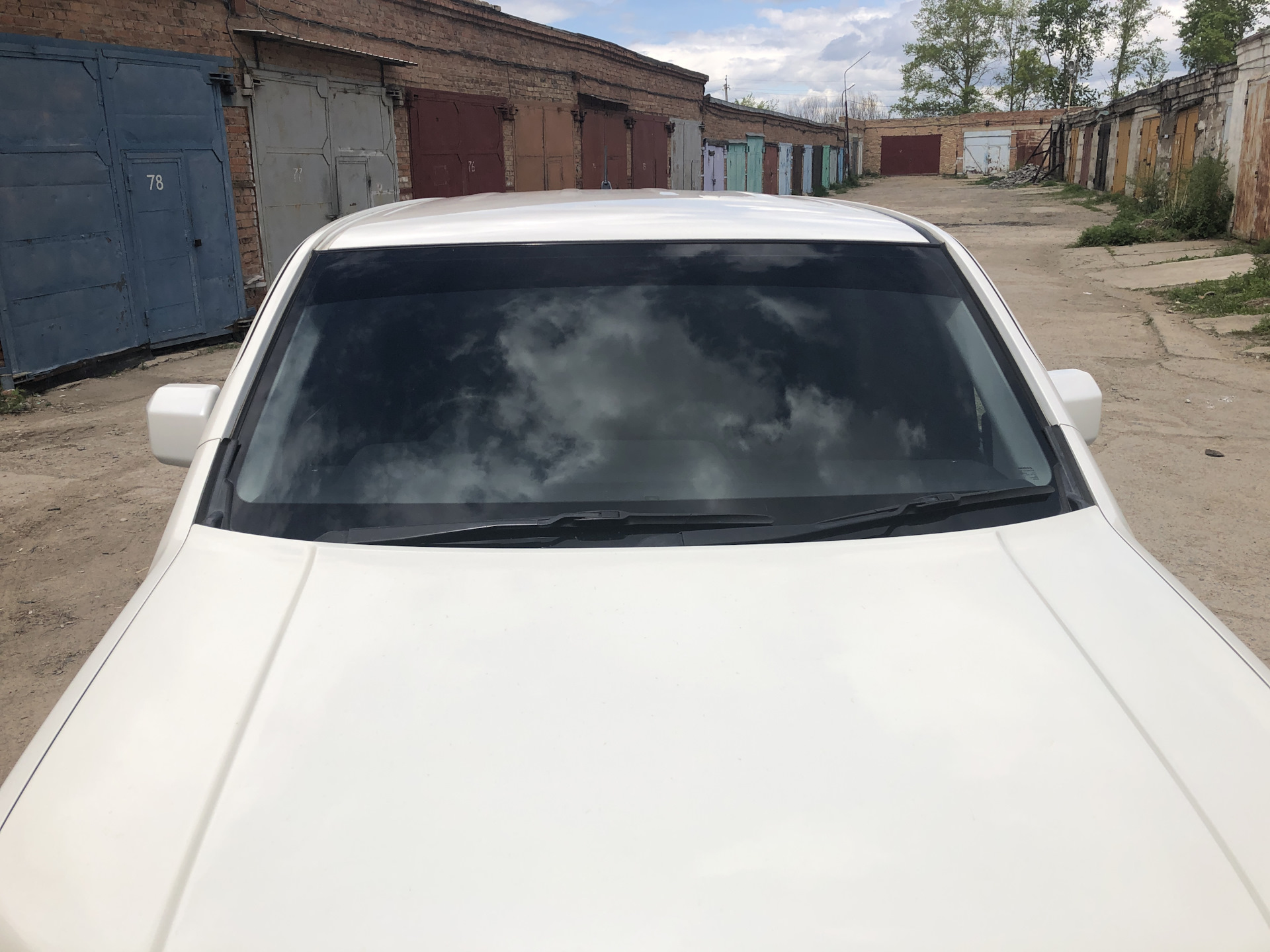 Солнцезащитная полоса на лобовое стекло — Honda Crossroad (2G), 1,8 л ...