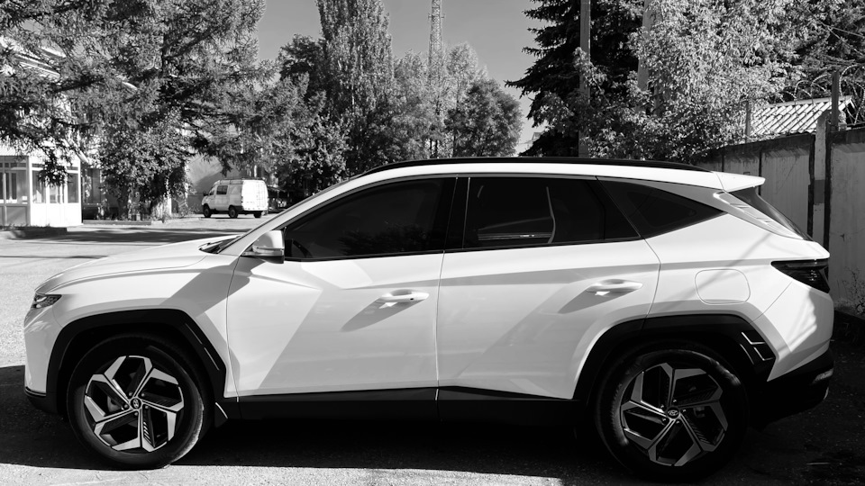 Автошторки на магнитах каркасные PREMIUM ТРОКОТ — Hyundai Tucson (4G ...