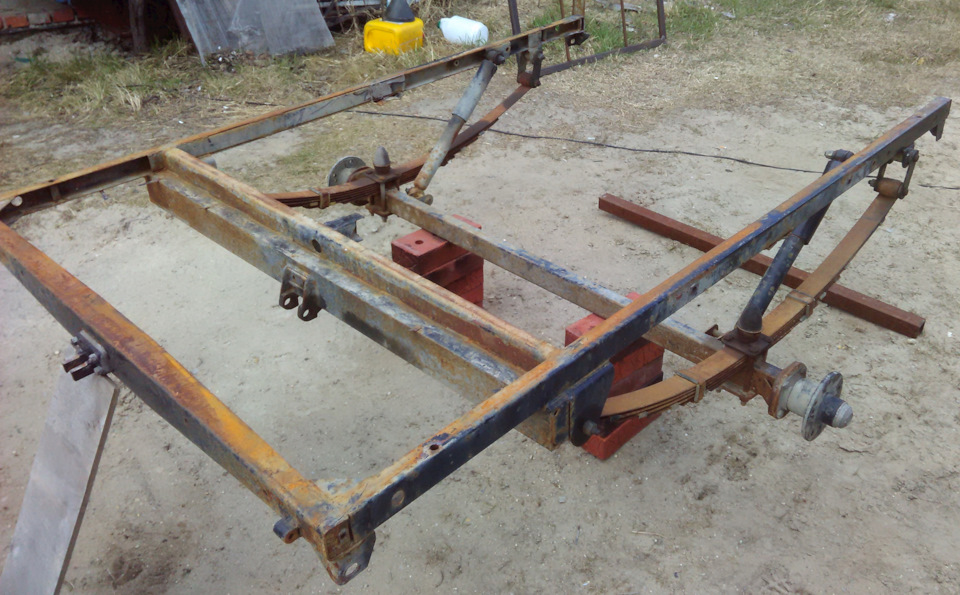 Капитальный ремонт прицепа КМЗ-8136 — Сообщество «Прицепы» на DRIVE2