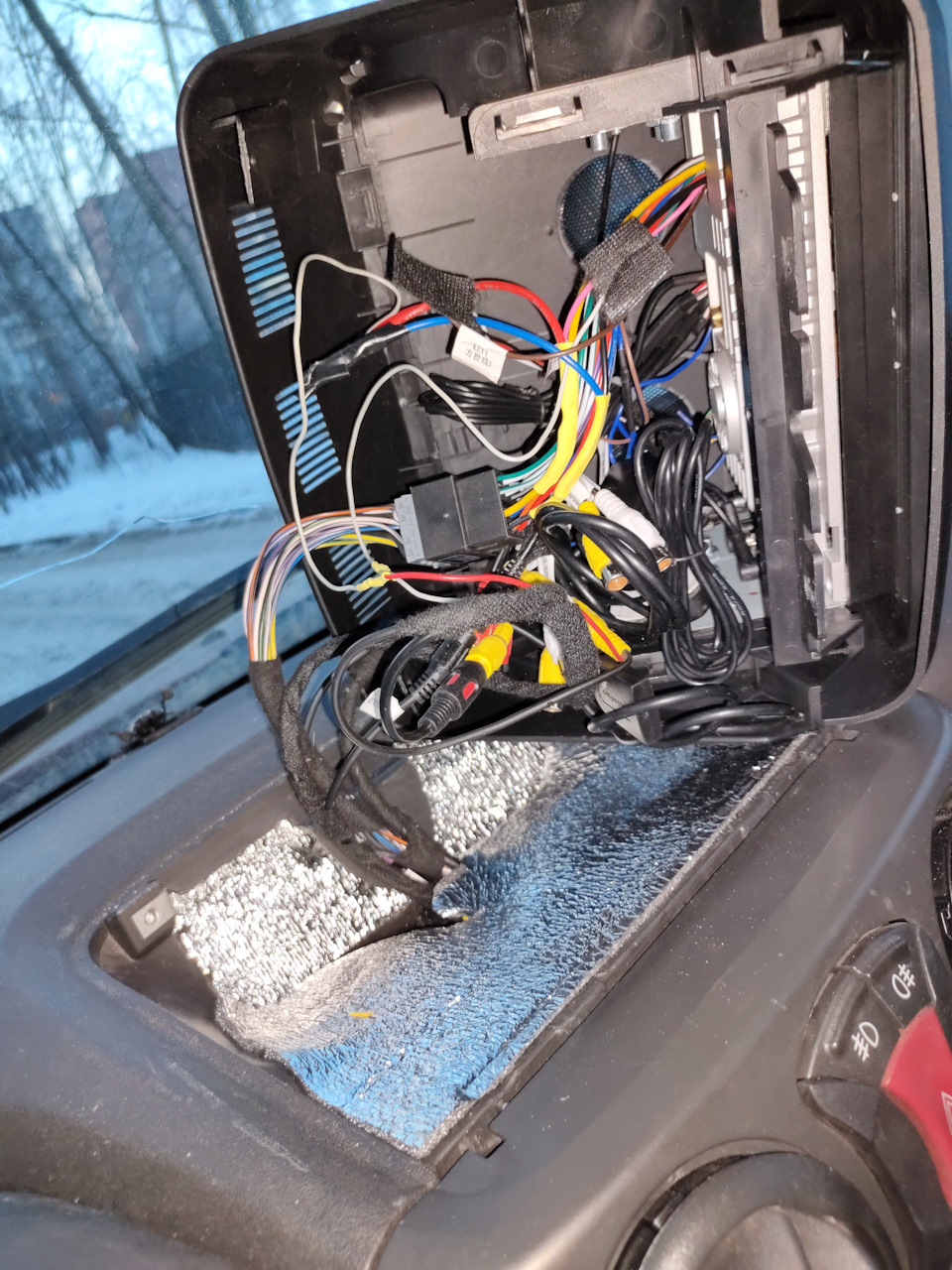 Теплозащита на месте — FIAT Doblo (2G)