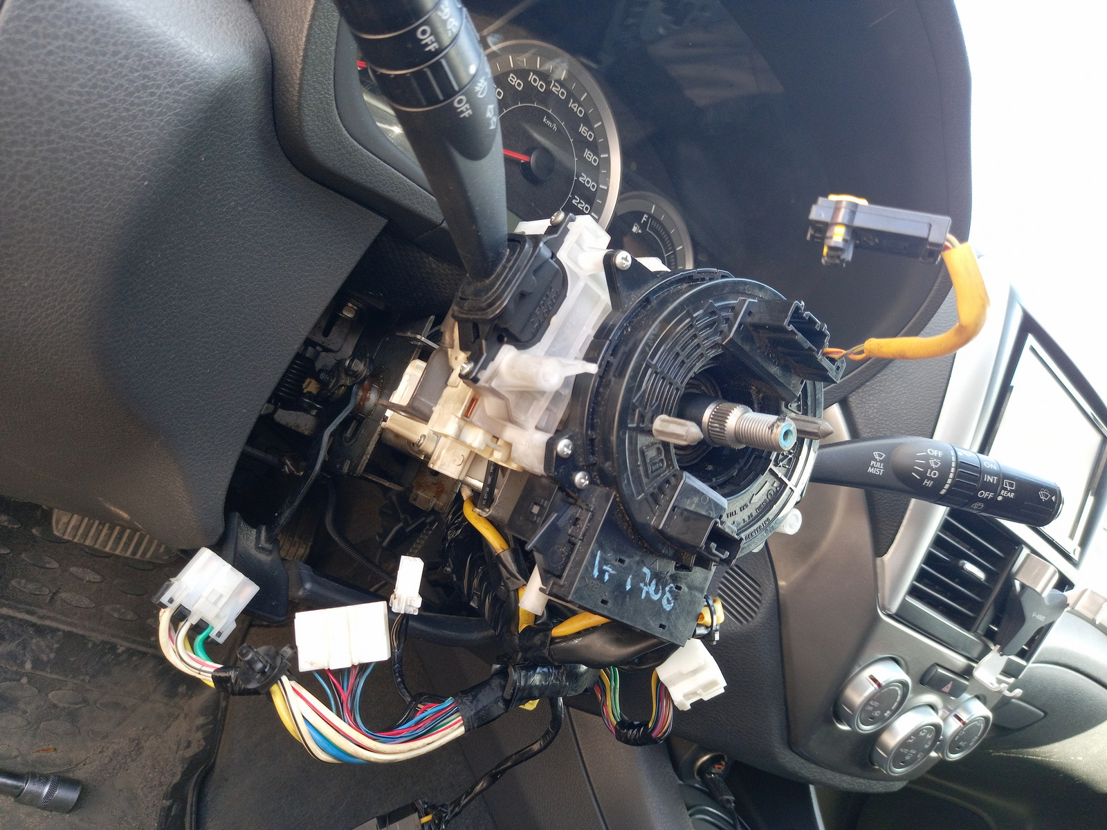 #29 Не работающий круиз и стабилизация, замена шлейфа. — Subaru Impreza ...