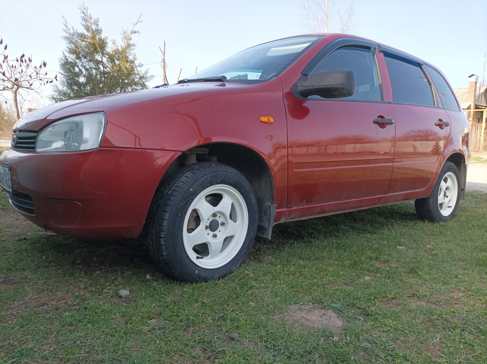 летняя резина — Lada Калина универсал, 1,6 л, 2011 года | шины | DRIVE2