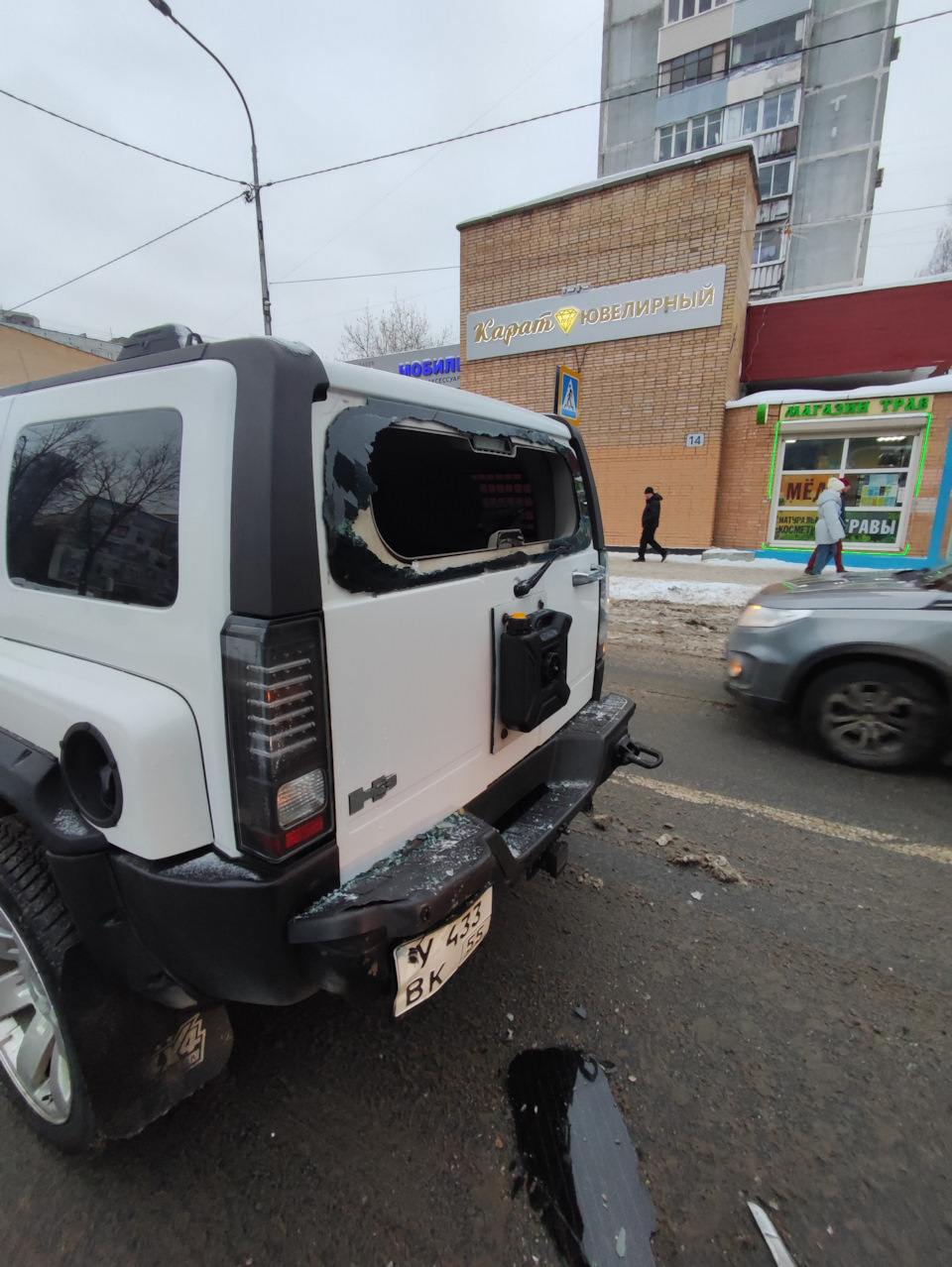 Проверка на прочность. — Hummer H3, 3,5 л, 2005 года | ДТП | DRIVE2