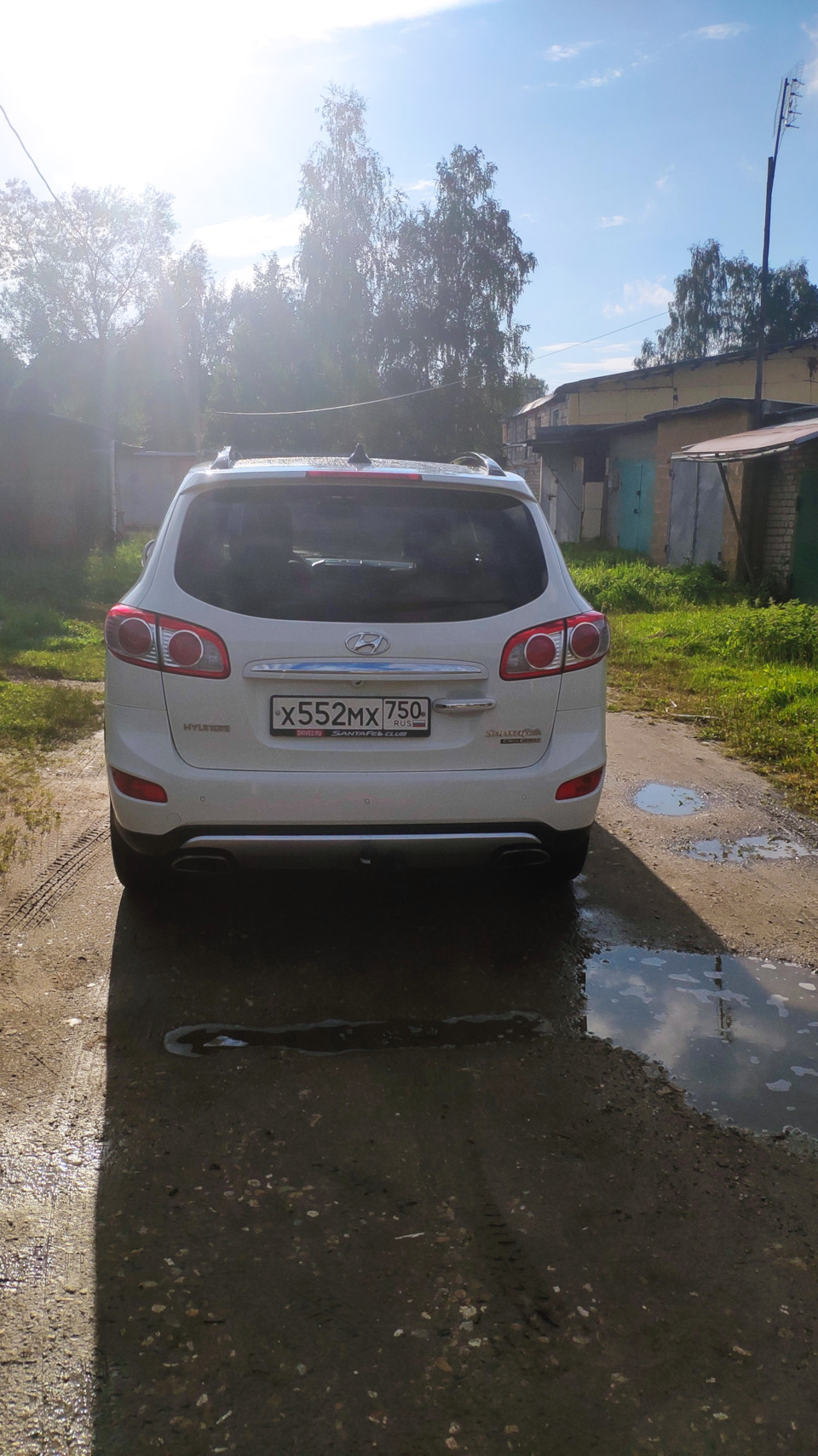 Photo from the logbook Hyundai Santa Fe (2G)