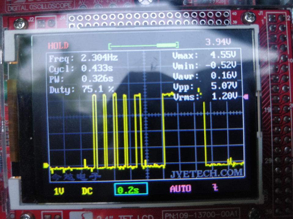 Пропал IGF. Неисправность зажигания, низкое напряжение на импульсе ...