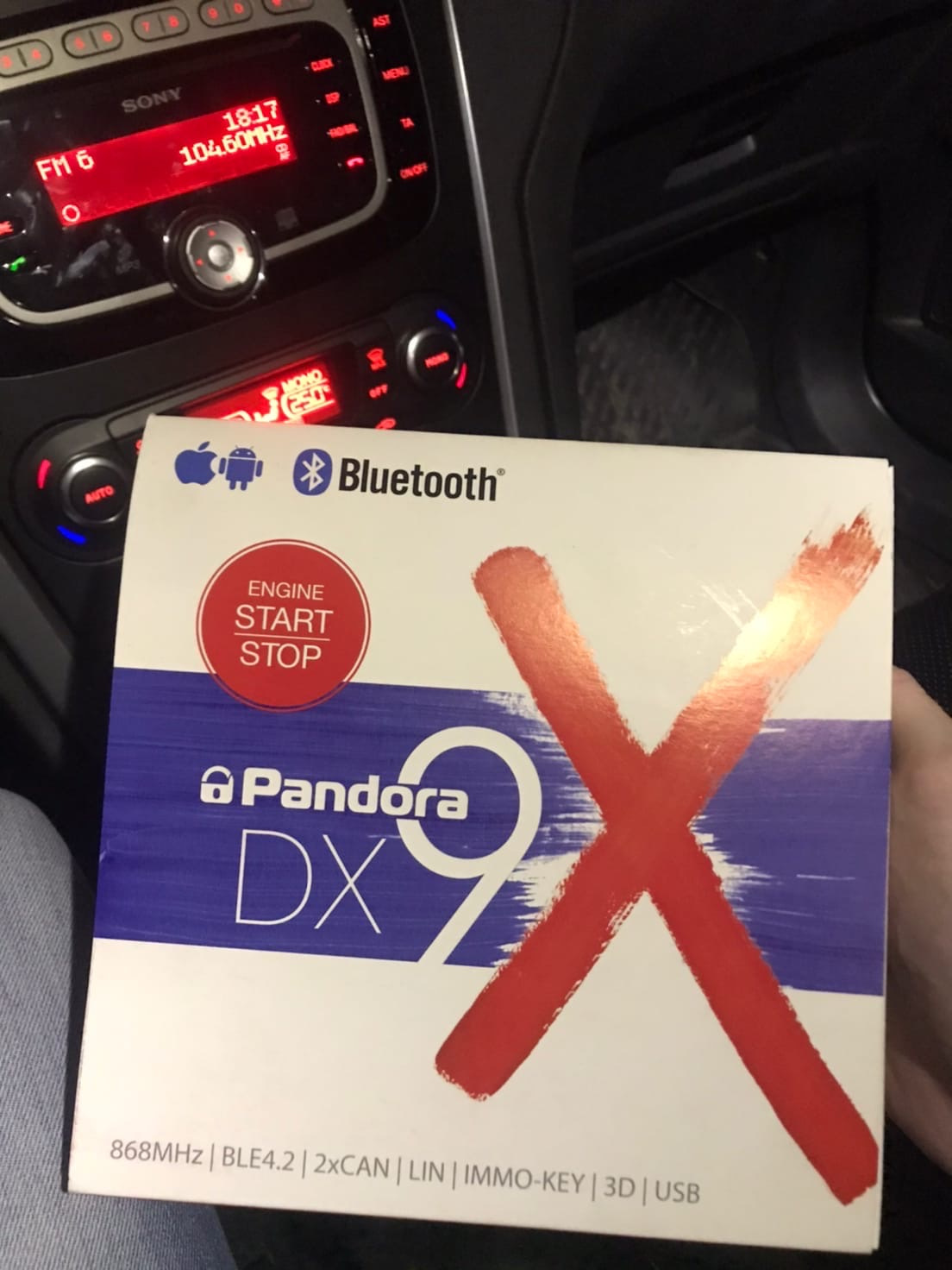 Pandora dx 9x инструкция. Pandora DX-9x установка Sonata YF.