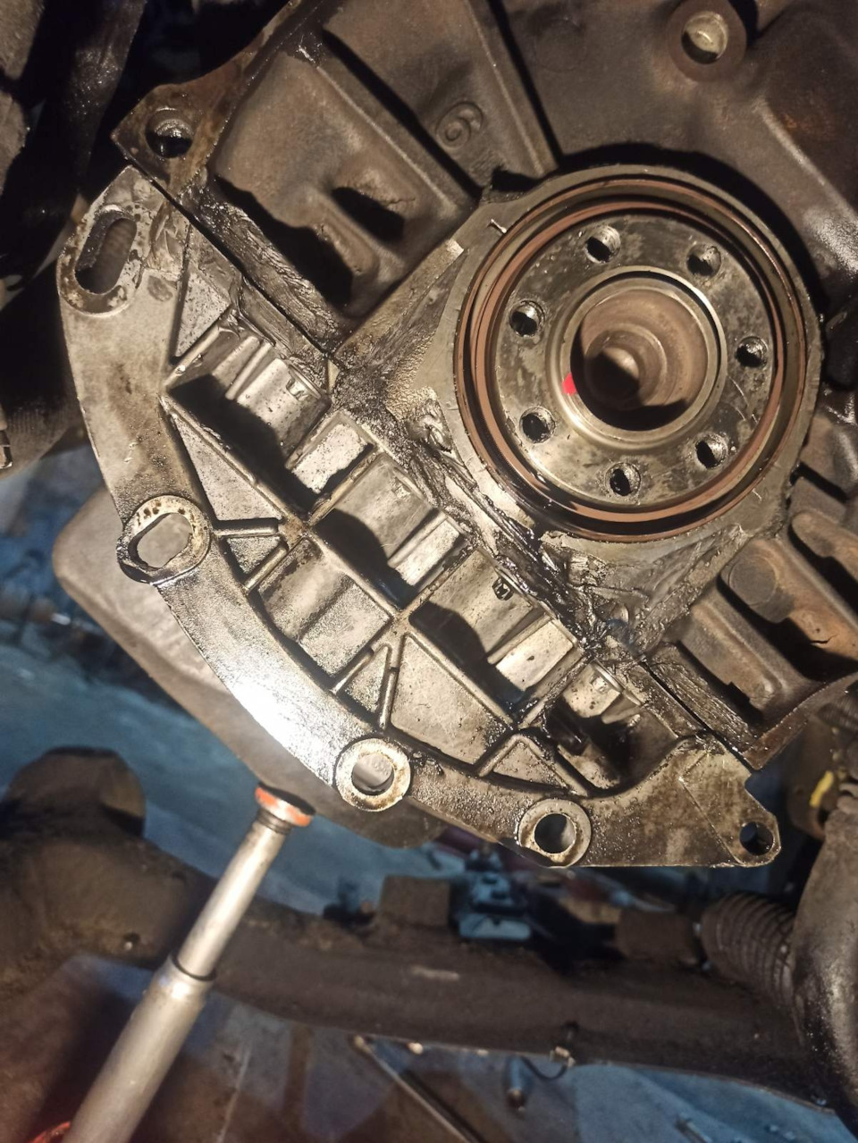 Сальник коленвала(или как снимать коробку два раза)😏 — Renault Kangoo ...