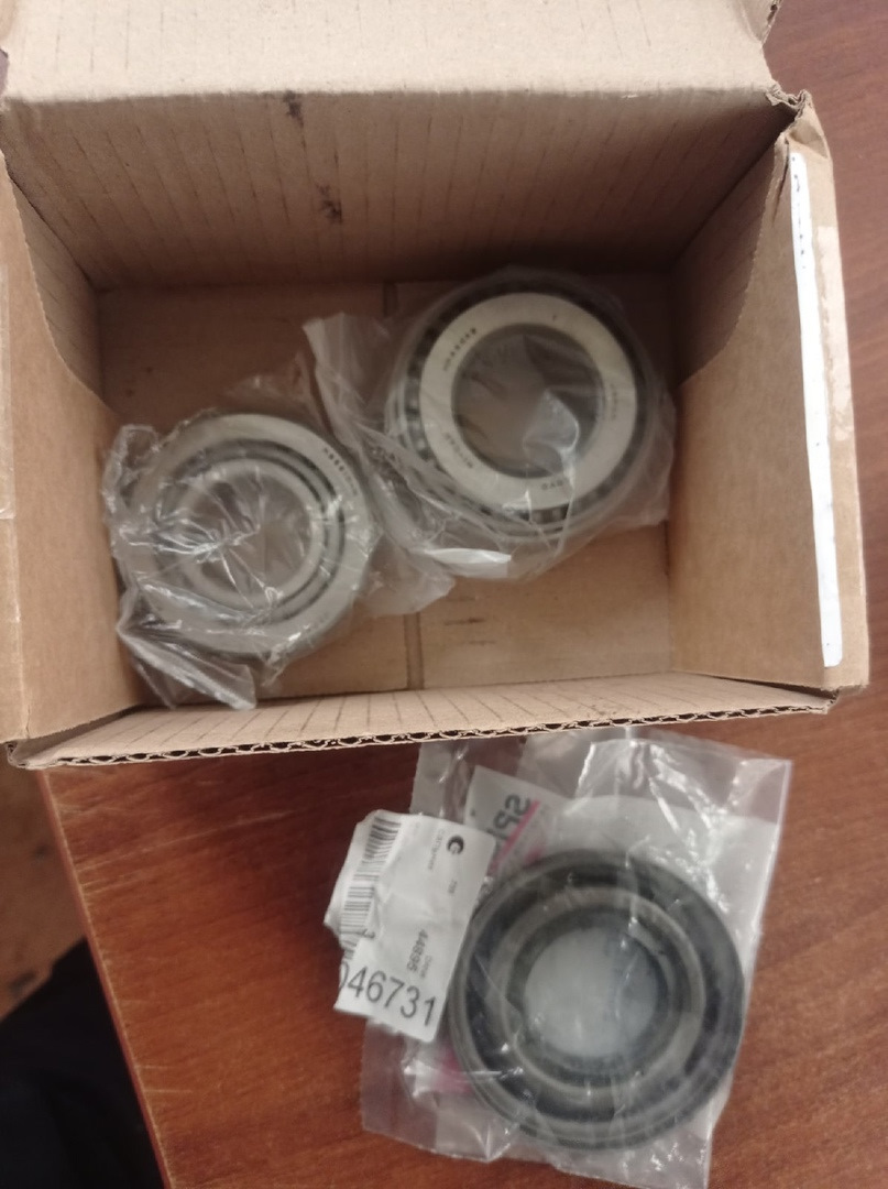 Подшипники хвостовика переднего моста и ремкомплекты передних суппортов ...