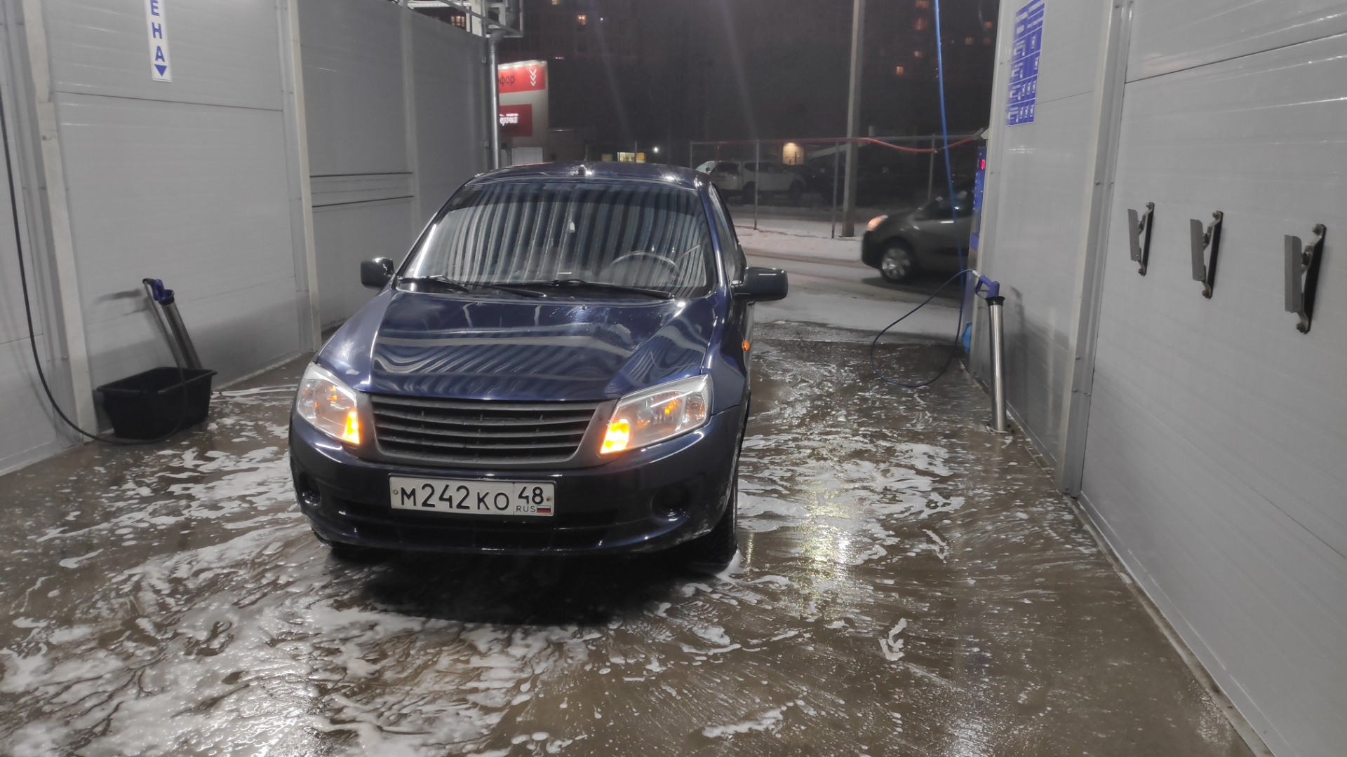 #4 Решетка радиатора — Lada Гранта, 1,6 л, 2013 года | стайлинг | DRIVE2