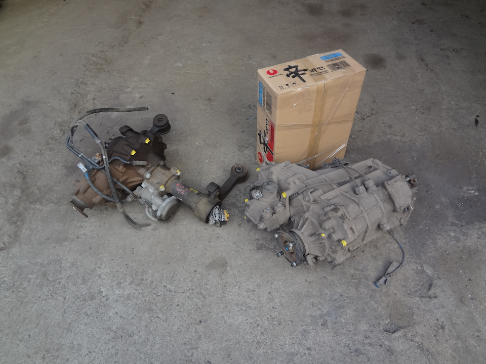 Установка раздатки Multimod — Toyota Land Cruiser Prado 90-series, 2,7 ...