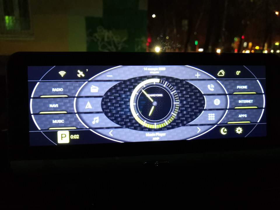 Дисплей на торпеду — SsangYong Rexton (2G), 2,7 л, 2011 года | тюнинг ...