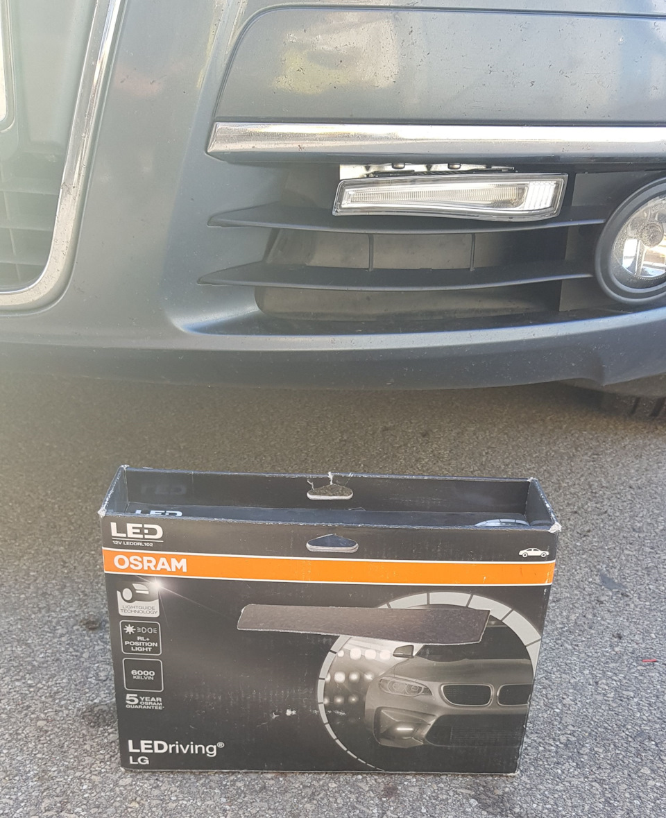 DRL OSRAM — Audi A6 Avant (C6)