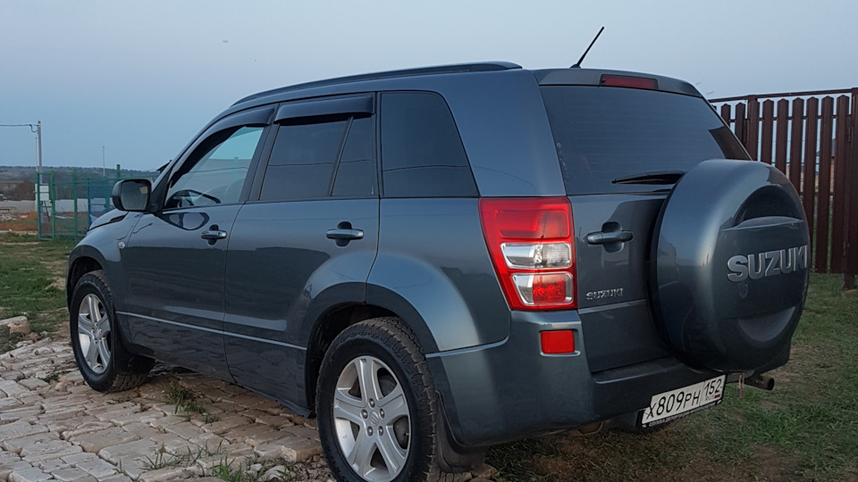 Пескоструй и покраска дисков — Suzuki Grand Vitara (2G), 2 л, 2007 года ...