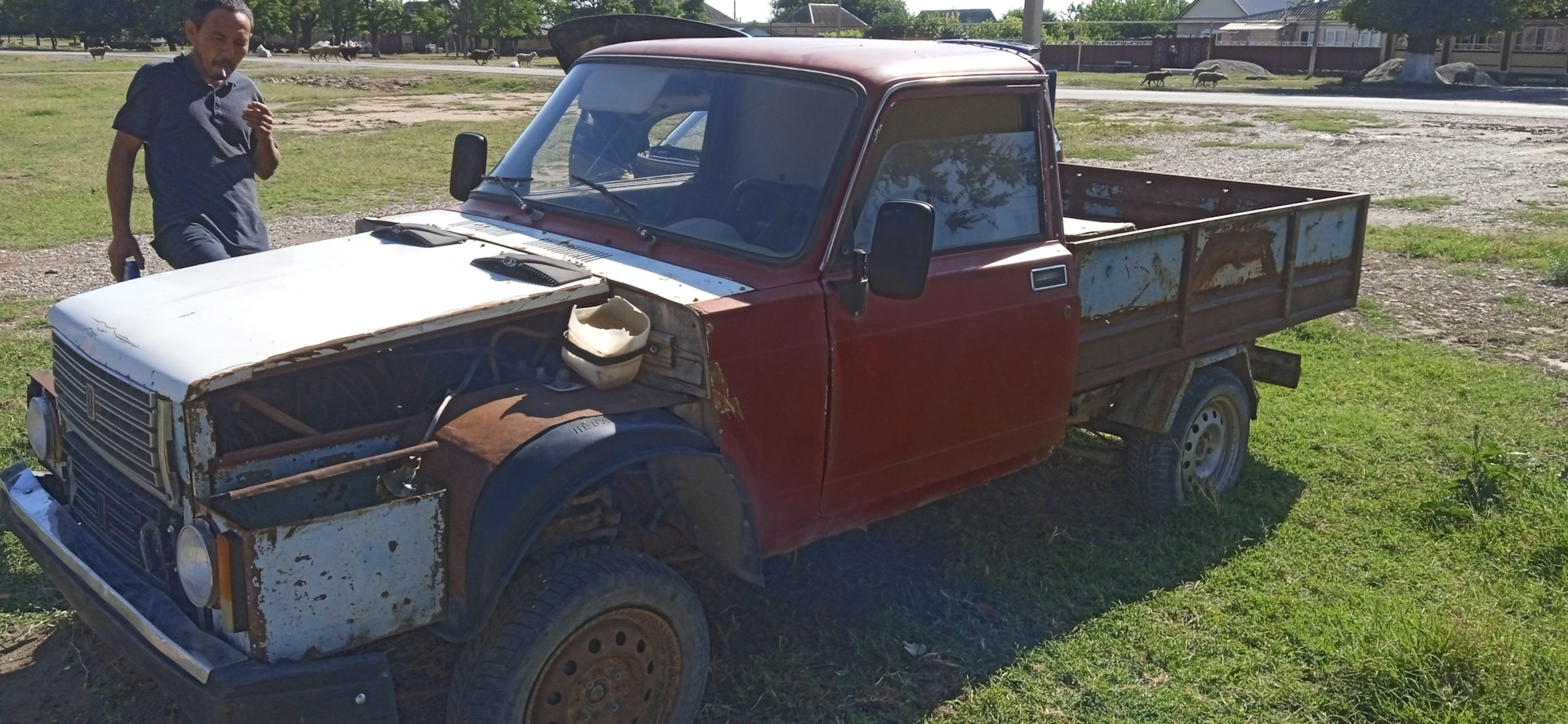 Колхозные будни. 1. — Lada 21099, 1,5 л, 1998 года | покупка машины | DRIVE2