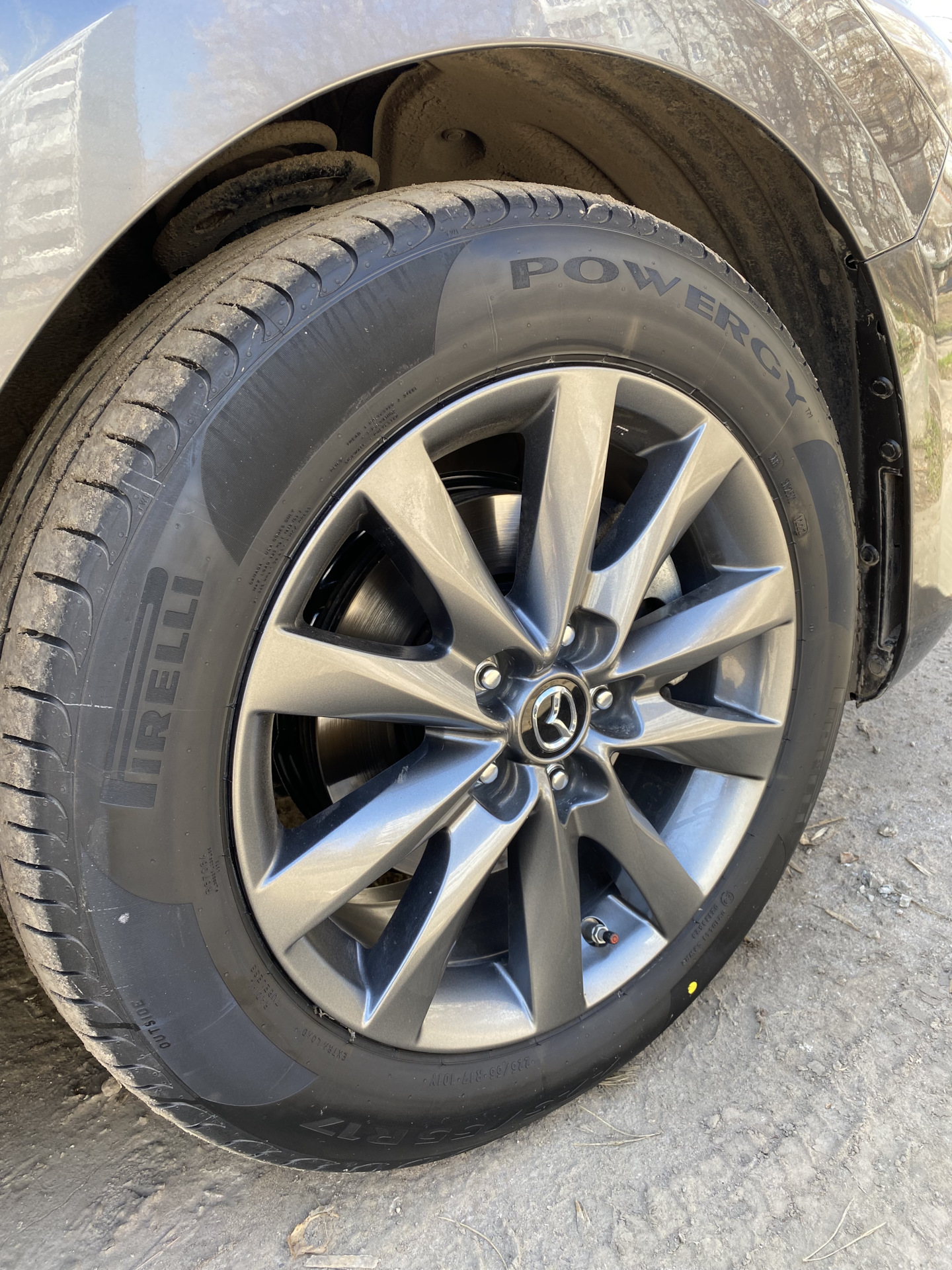 Кривой шиномонтаж, новая резина . — Mazda 6 (3G) GJ, 2 л, 2022 года ...