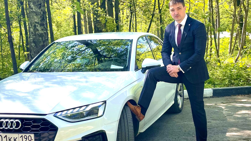 Анимация задних фонарей Audi A4 b9 — Audi A4 (B9), 2 л, 2021 года ...