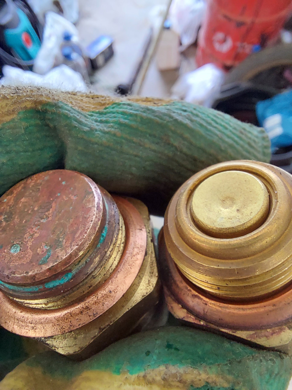 Термовыключатель вентилятора OSSCA — Volkswagen Golf Mk3, 1,6 л, 1993 ...