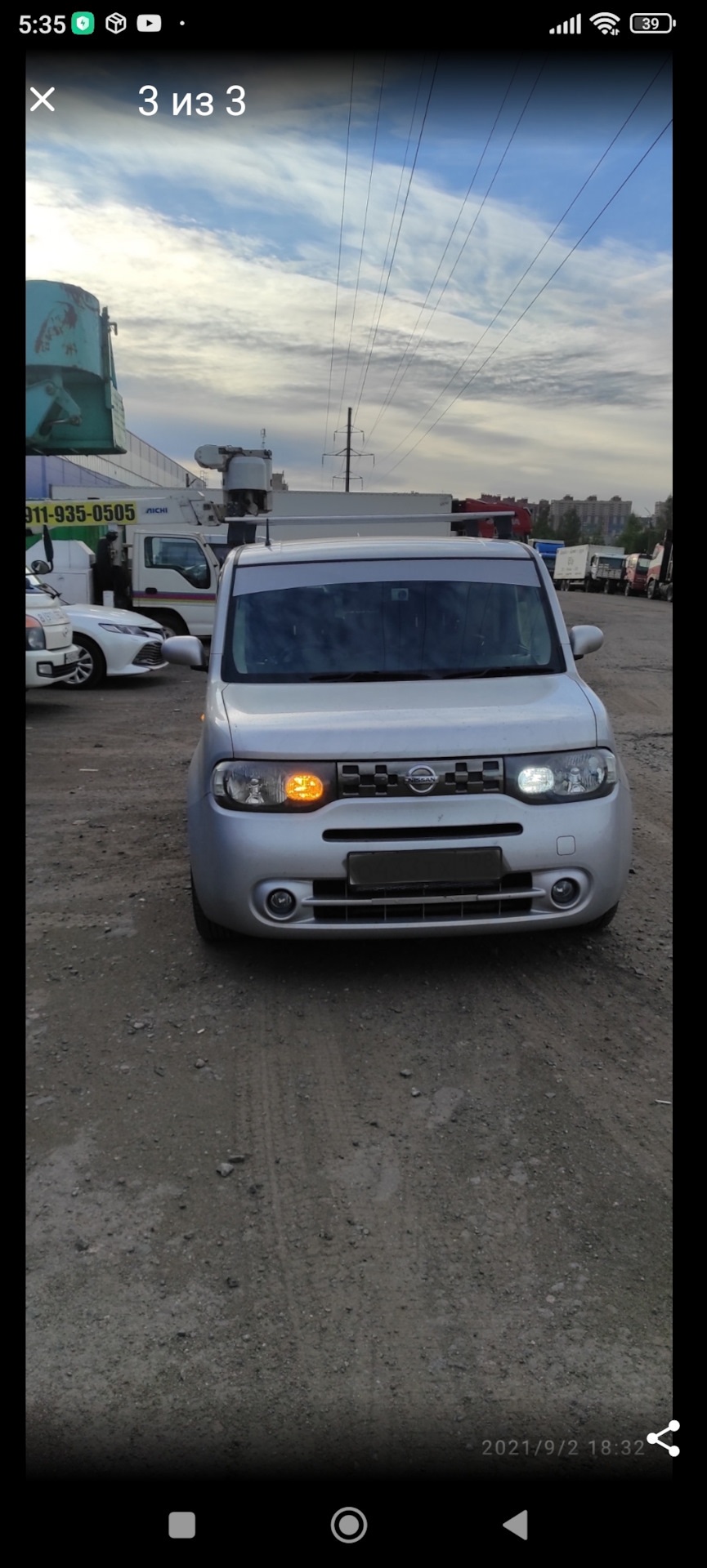 Дхо в поворотники — Nissan Cube III, 1,5 л, 2014 года | своими руками |  DRIVE2