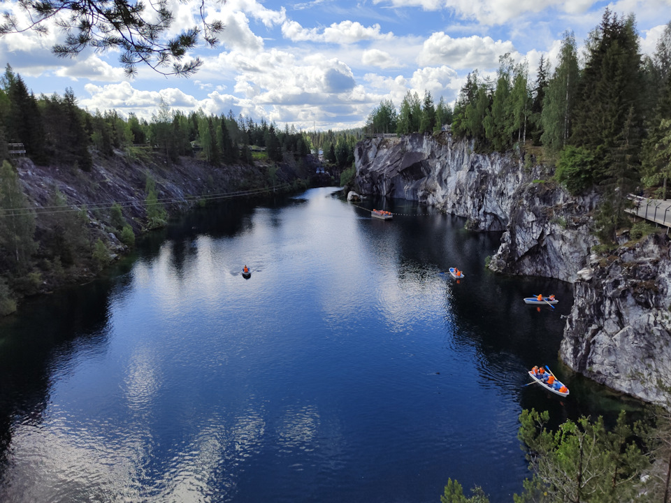 База рускеала карелия фото